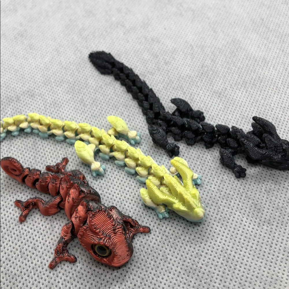 3D printed Reptile Décor Figurine